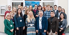 Das Projektkonsortium von MOVECO bei seinem dritten Projektpartner-Treffen. Foto: Umweltcluster Bayern BayFOR