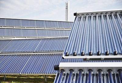 Solarthermische Großanlage 
