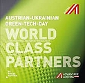 Schriftzug Austrian Ukrainian Green-Tech-Day