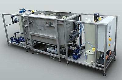 Modulare Druckentspannungsflotation zur Behandlung von industriellen Abwässern aller Art © WWSG