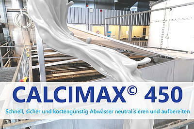 Biomontan GmbH – CALICMAX® 450 erzielt beste Ergebnisse bei der Neutralisation saurer Abwässer und Aufbereitung von Prozesswasser in der Lebensmittelindustrie