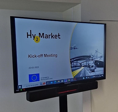 Das Hy2market Kick-off-Meeting fand am 22. März 2023 statt 