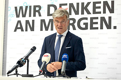 Energie AG Generaldirektor Werner Steinecker © Energie AG