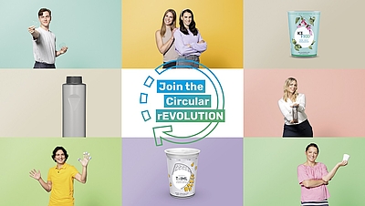 „Join the Circular Revolution“ lautet das Motto von Greiner Packaging. Mit der neuen Kampagne sollen gezielt nachhaltige Verpackungslösungen unterstrichen werden, die der Prämisse „Reduce, Reuse, Recycle“ Rechnung tragen