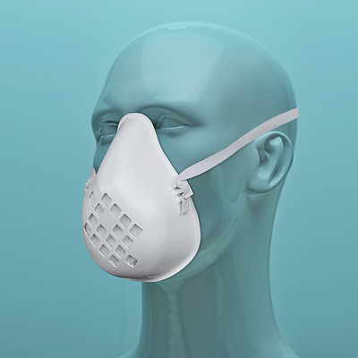 Die neuartige Schutzmaske vereint ein Höchstmaß an Schutzfunktion mit angenehmem Tragekomfort © PROBIG®