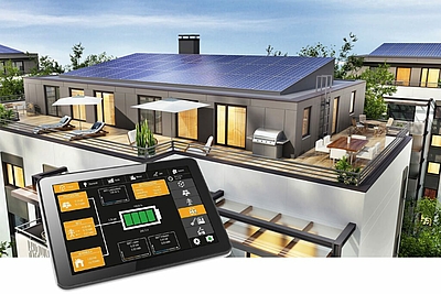Mit E-SMART Energieflüsse clever steuern und möglichst unabhängig von steigenden Energiepreisen werden © M-TEC
