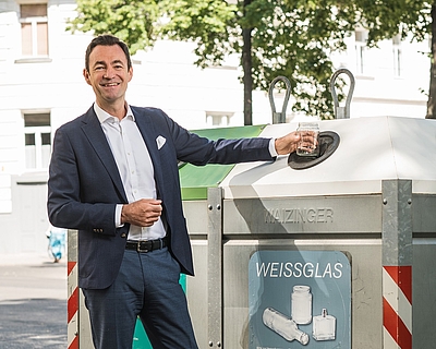 Dr. Harald Hauke, Geschäftsführer Austria Glas Recycling