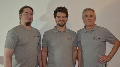 Führungstrio: V.l.n.r. Sebastian Lüer (Technischer Leiter), Clemens Lüer BA (Kaufm. Leiter), Dr. Andreas Lüer (Geschäftsführer) 